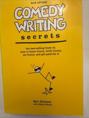 Comedy Writing Secrets by Mel Helitzer - Yellow Cover
